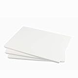 Placas de poliestireno 42 x 30 x 1 cm, DIN A3 3 unidades