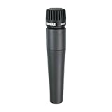 Shure SM57 Micrófono de Instrumento dinámico cardioide con Soporte de Choque neumático, Clip...