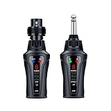 KIMAFUN Sistema Transceptor de Micrófono Inalámbrico UHF, Transmisor XLR y Receptor 6,35mm...