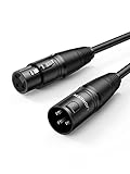 UGREEN Cable XLR Balanceado Microfono Macho a Hembra Canon DMX para Micrófono Amplificador...