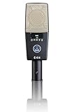 AKG C414 XLS - Micrófono (Studio, 20-20000 Hz, Cardioid, Alámbrico, XLR-3, 300g) Gris, Plata