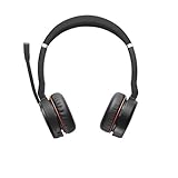 Jabra Evolve 75 MS - Auriculares Inalámbricos Estéreo On-Ear certificados por Microsoft -...