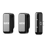 RØDE Wireless Micro Micrófono Inalámbrico Compacto, Dos Micrófonos con Estuche de Carga...