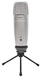 Samson C01U Pro - USB Studio Condenser Microphone with a Headphone Output for Zero-Latency...