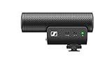 Sennheiser MKE 400 Micrófono Shotgun Direccional para Cámara con Conectores TRS y TRRS de...