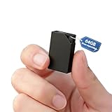 Gonikli Grabadora de Voz Espia con Memoria de 64GB, Recargable por USB, Grabadora Voz y...