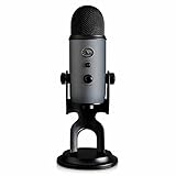 Logitech for Creators Blue Yeti Micrófono USB para Grabación, Streaming, Gaming, Podcasting...