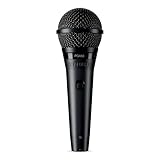 Shure PGA58 Micrófono dinámico: micrófono portátil para voces con patrón de recolección...