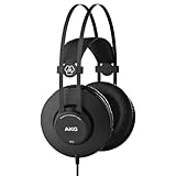 AKG K52 Auriculares de Monitorización de Espalda Cerrada de Alto Rendimiento, Negro