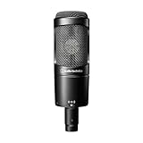Audio-Technica 2050 Micrófono de Condensador Multipatrón Negro