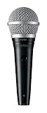 Shure PGA48-XLR-E Micrófono Dinámico de Mano para Voces con patrón de captación cardioide,...