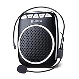 Recbot Amplificador de Voz Portátil,Altavoz con Micrófono de Diadema,Amplificador Voz para...