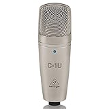 Behringer C-1U Micrófono Condensador Para Estudio USB