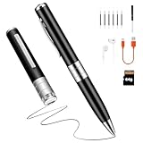 woeaozy Pluma Grabación de Voz de 64 GB - Grabadora de Voz automática y Continua Mediante...