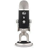 Blue Yeti Micrófono USB para Grabación, Streaming, Gaming, Podcasting en PC y Mac, Micro de...