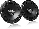 JVC Altavoces Coaxiales para Coche CS-J620X (300W, 16cm, 30W RMS) - Equipo de Audio de 2 Vías,...