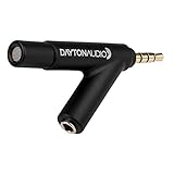 DAYTONAUDIO Dayton Audio iMM-6 - Micrófono de medición calibrado para iPhone, iPad y Android