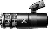 Audio-Technica 2040 Micrófono Dinámico Hipercardioide Para Podcast Negro