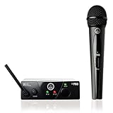 AKG WMS40 - Kit con micrófono, negro