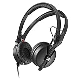 Sennheiser HD 25 Supraaural Diadema Negro - Auriculares (Supraaural, Diadema, 16 - 22000 Hz,...
