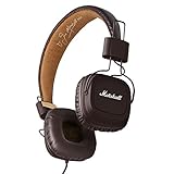 Marshall Major II - Auriculares con diadema (con cable 1.2 m) color marrón