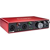 Focusrite Interfaz de audio USB Scarlett 8i6 de 3.ª gen. para grabar, componer y retransmitir,...