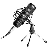 Mars Gaming MARSGAMING, MMICKIT, Micrófono Profesional más 6 Accesorios, XLR a Jack 3,5 mm,...