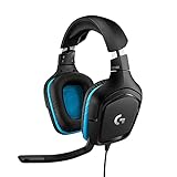 Logitech G432 Auriculares Gaming con Cable, Sonido 7.1 Surround DTS:X 2.0, Transductores 50mm...