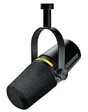 Shure Micrófono Dinámico MV7+ para Podcasts, Certificado por OBS, Audio Mejorado, Panel LED,...