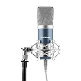 Auna Pro MIC-900 - Micrófono Condensador, Microfono Condensador con USB, Micrófono de...