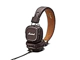 Marshall Major II - Auriculares con diadema (con cable 1.2 m) color marrón