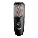 AKG P420 - Micrófono de Condensador (Gran Diafragma), Azul/Metálico/Níquel