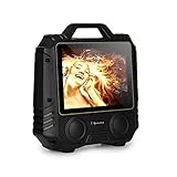 auna CenterStage - Altavoz de Karaoke portátil, Equipo de Karaoke, Karaoke, Bluetooth,...