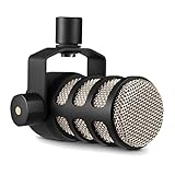 RØDE PodMic Micrófono dinámico de calidad de transmisión RØDE PodMic con montura giratoria...