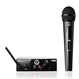 AKG WMS40 MINI VOC ISM3 - Micrófono inalámbrico (vocal, banda UHF), color negro