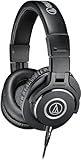 Audio-Technica M40x Auriculares Profesionales para Monitorización en Estudio Negro