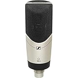 Sennheiser MK 4 - Micrófono (Studio, 140 Db, 20 - 20000 Hz, Alámbrico, 57 x 160 mm, 485g)...