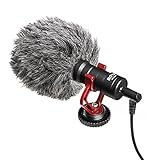 Boya Video Micrófono Youtube Vlogging Facebook Livestream Grabación Mic Shotgun Mic para...