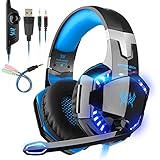 Auriculares Gaming con microfono, Cascos Gaming, Auriculares para Juegos para PS4 / PC/Xbox...