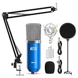 TONOR XLR 3.5mm Micrófono Condensador de Grabación para Computadora Podcast Estudio con...